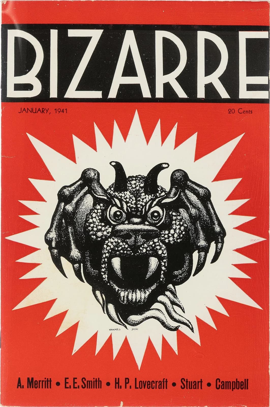 Bizarre January 1941, Vol.4 Issue 1